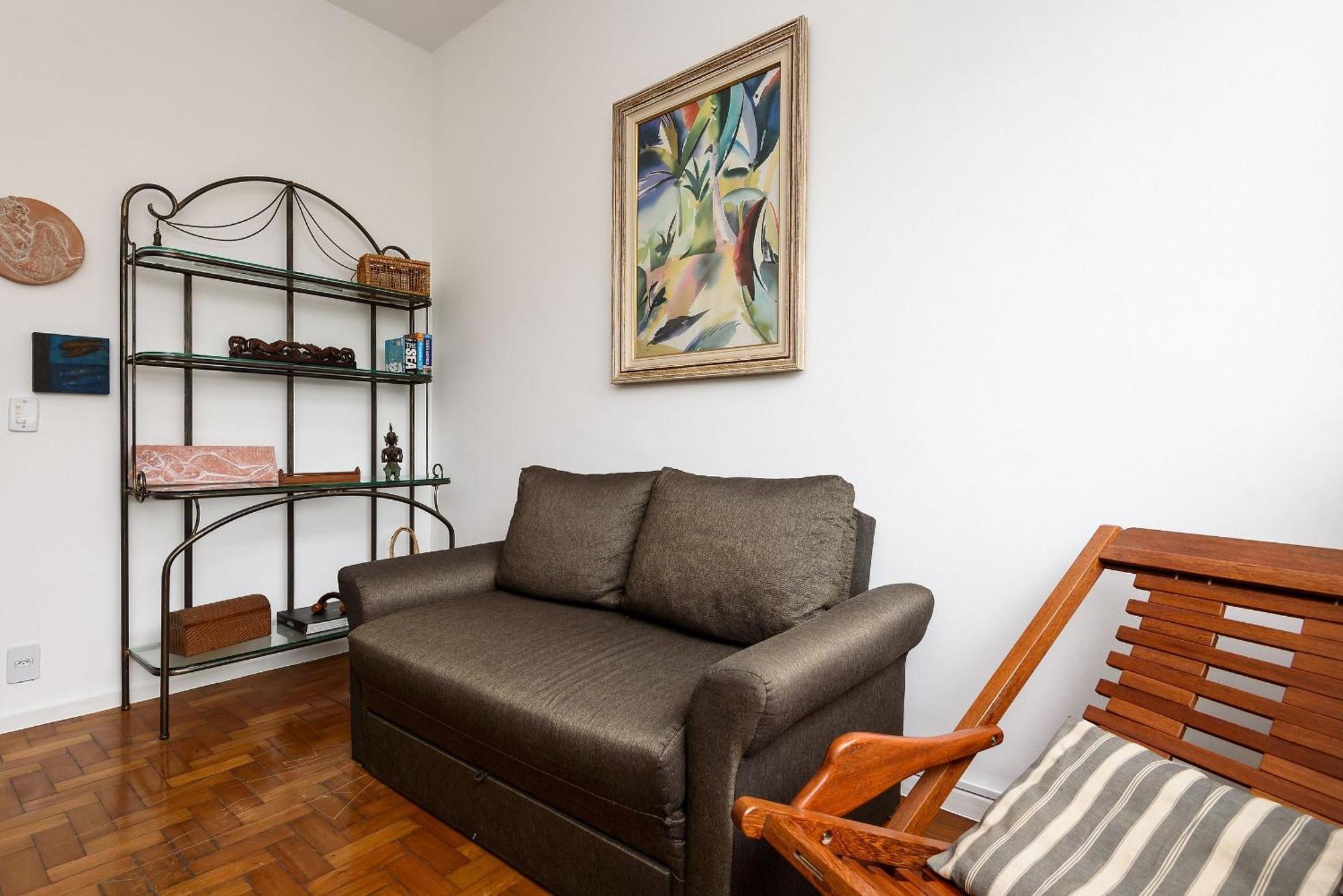 Omar Do Rio - Bc 473/704: Aconchegante 2 Qtos C/ Garagem, Internet + Wi-fi, Smart Tv, Próximo Ao Metrô E às Praias De Ipanema E Copacabana Appartement