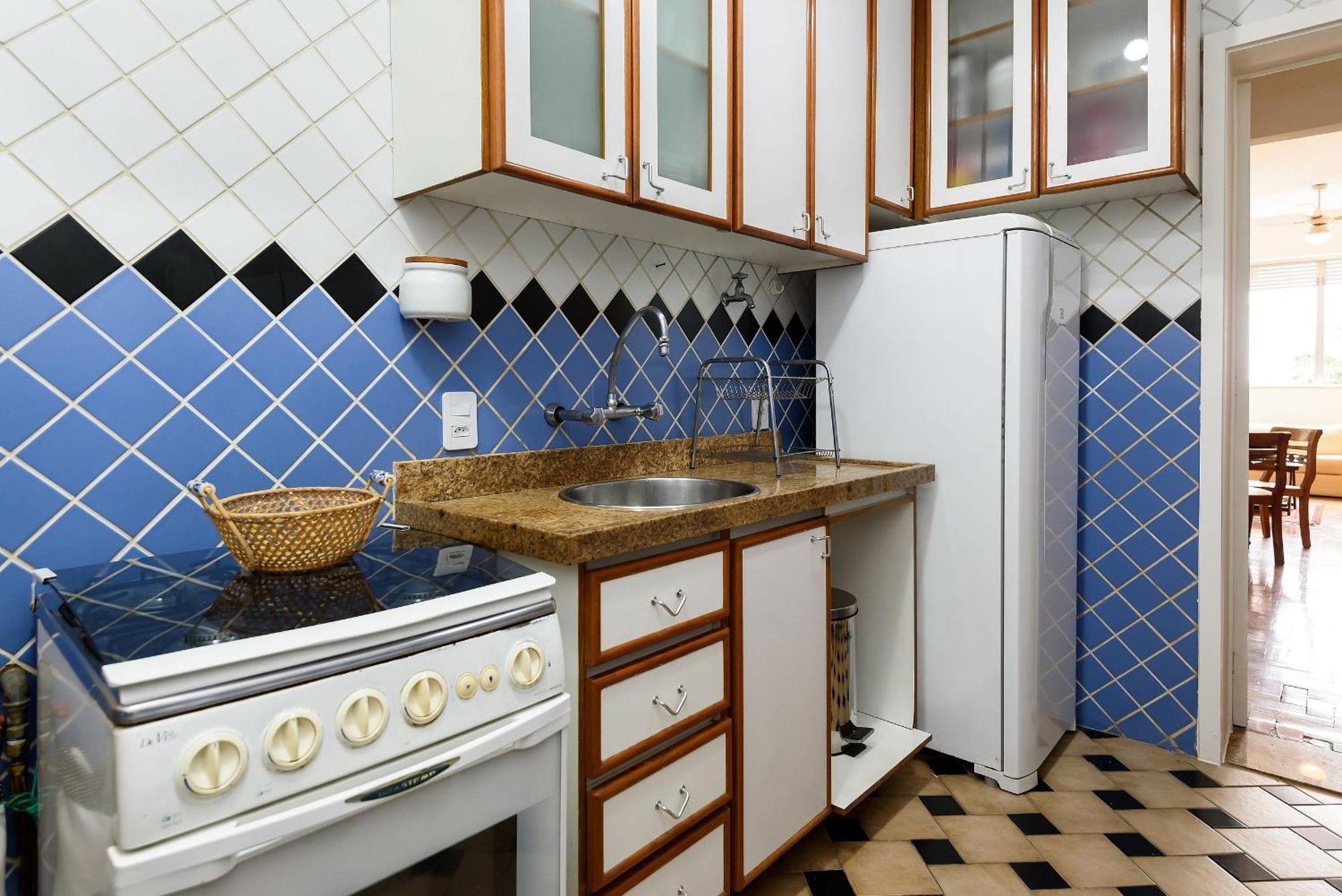 Omar Do Rio - Bc 473/704: Aconchegante 2 Qtos C/ Garagem, Internet + Wi-fi, Smart Tv, Próximo Ao Metrô E às Praias De Ipanema E Copacabana Appartement Rio de Janeiro